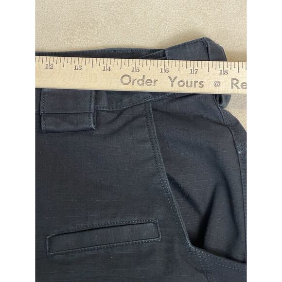 5.11 Tactical Series Pants Mens 34x34 Black Cargo Regular Fit Elastic Waist - Picture 6 of 13